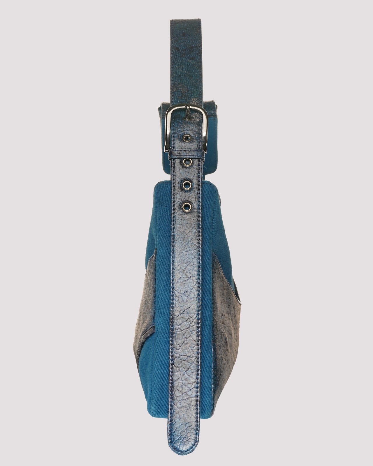 Muddled 4 Pocket Cargo Bag - Cracked Indigo