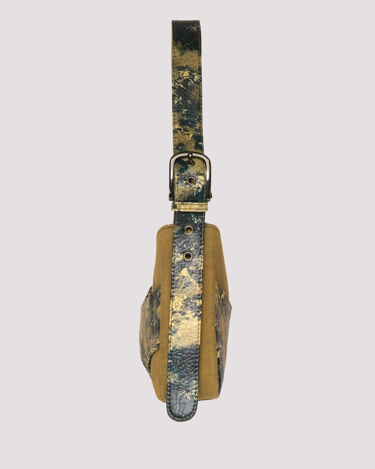 Muddled 3 Pocket Cargo Bag (Small) - Oxidized Olive