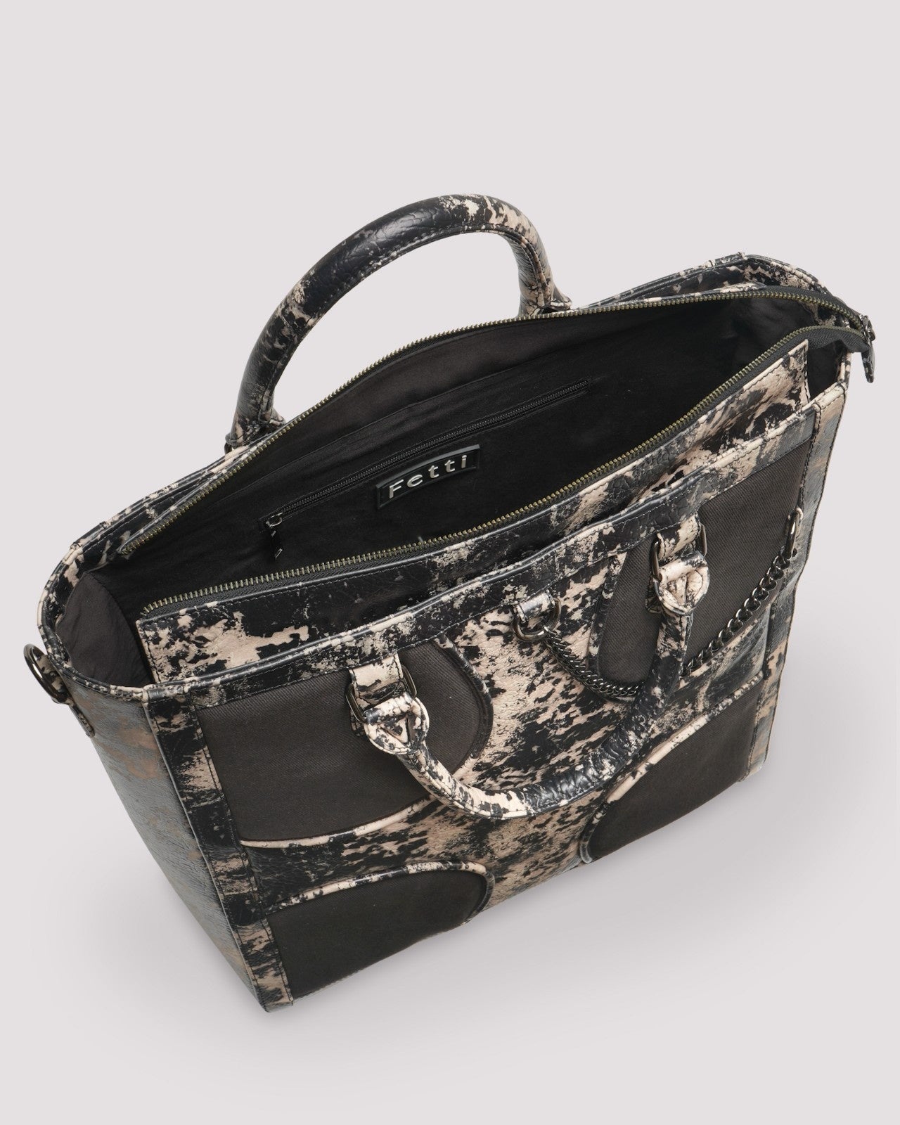 Oversized Muddled Shopper Tote - Rusted Grain