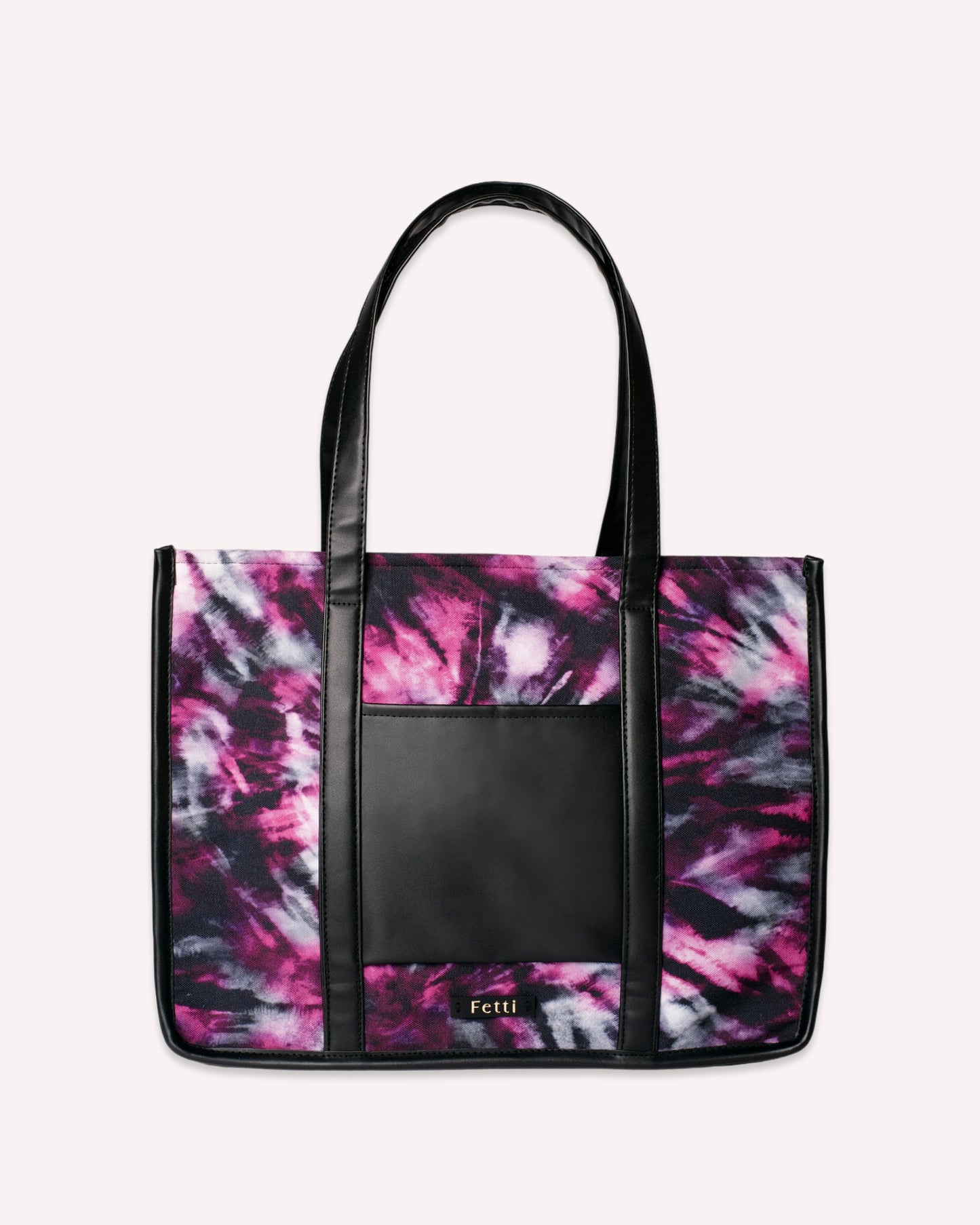 The Fetti Statement Office Tote Bag Dramatic Pink