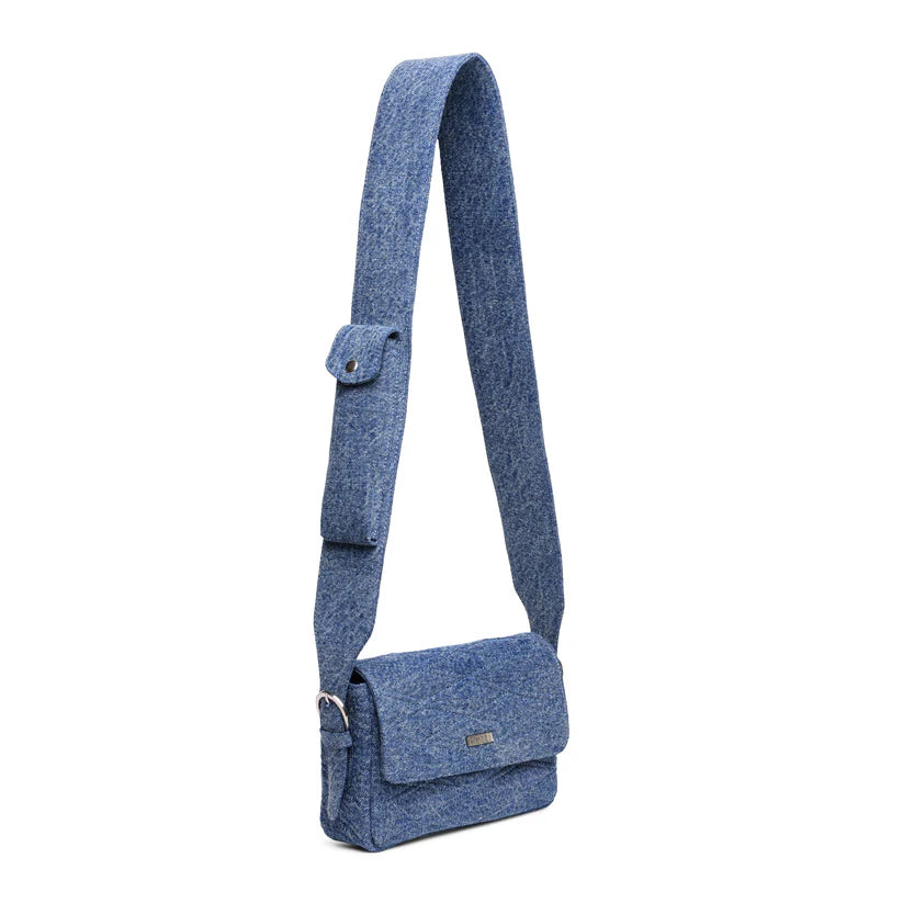 Porte Denim Messenger Bag