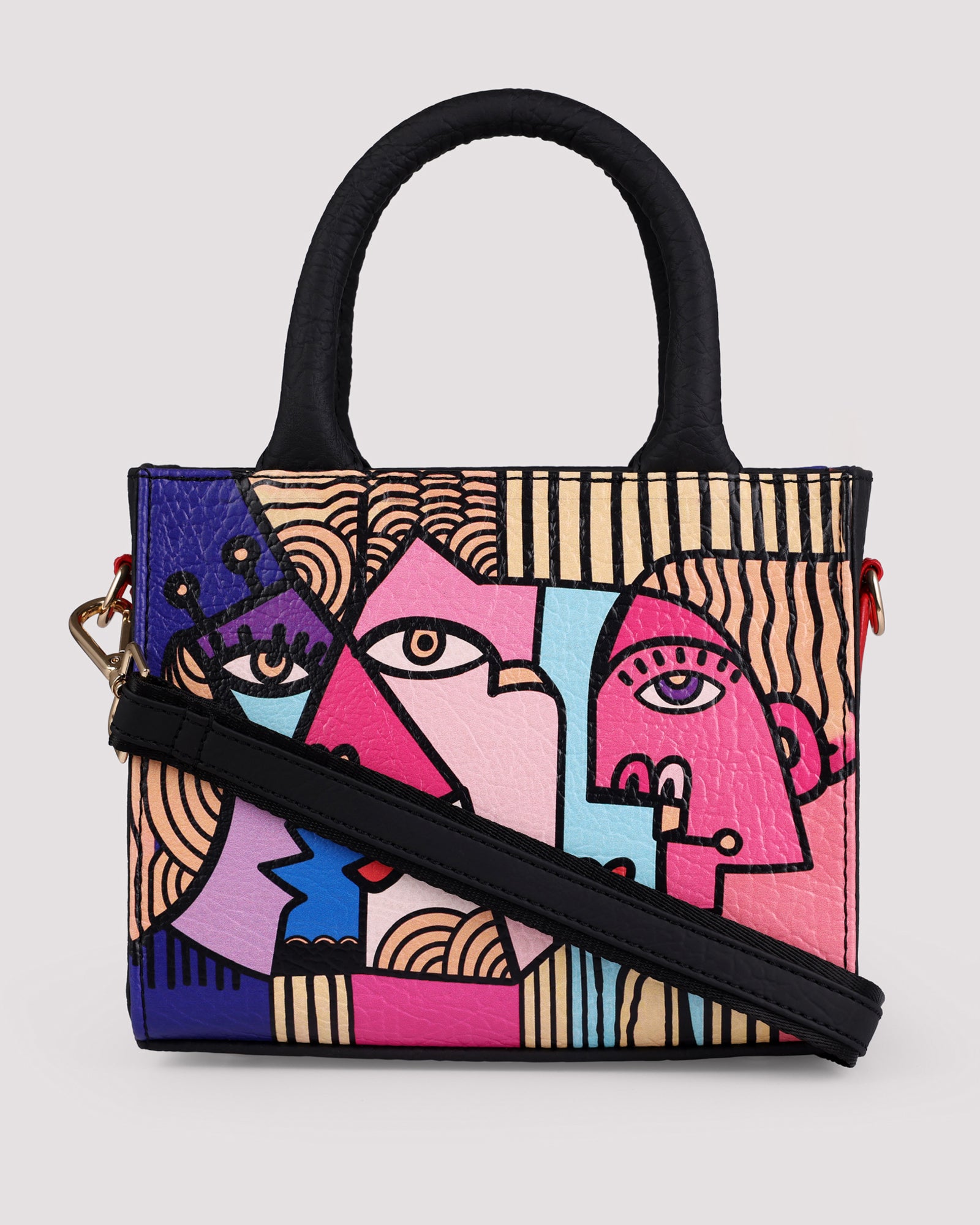 Mini Fetti Faces- Pink