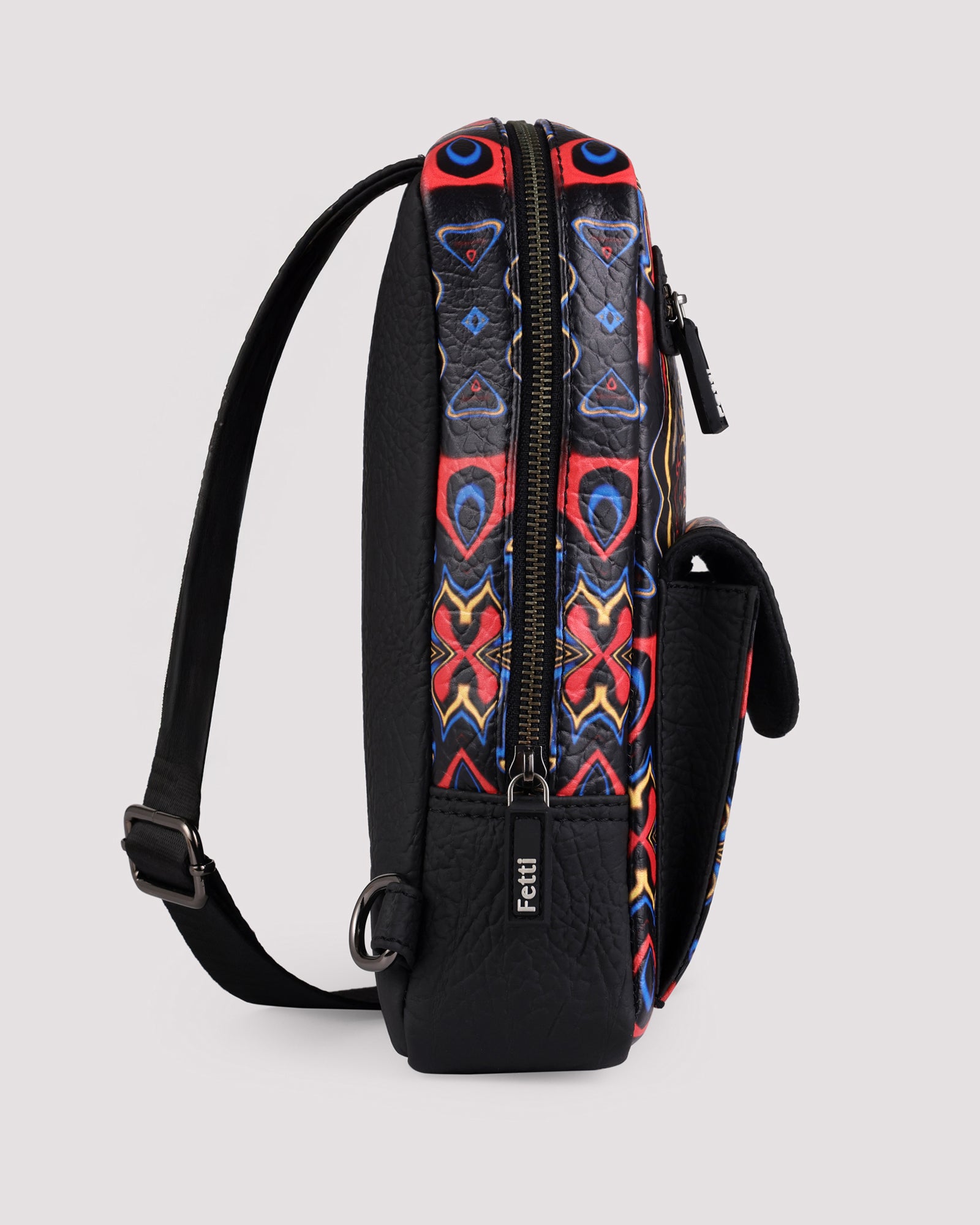Kosmic Immersion Sling Bag- Noir Men