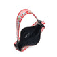The Graffiti Shoulder Half-Moon Bag - Fetti