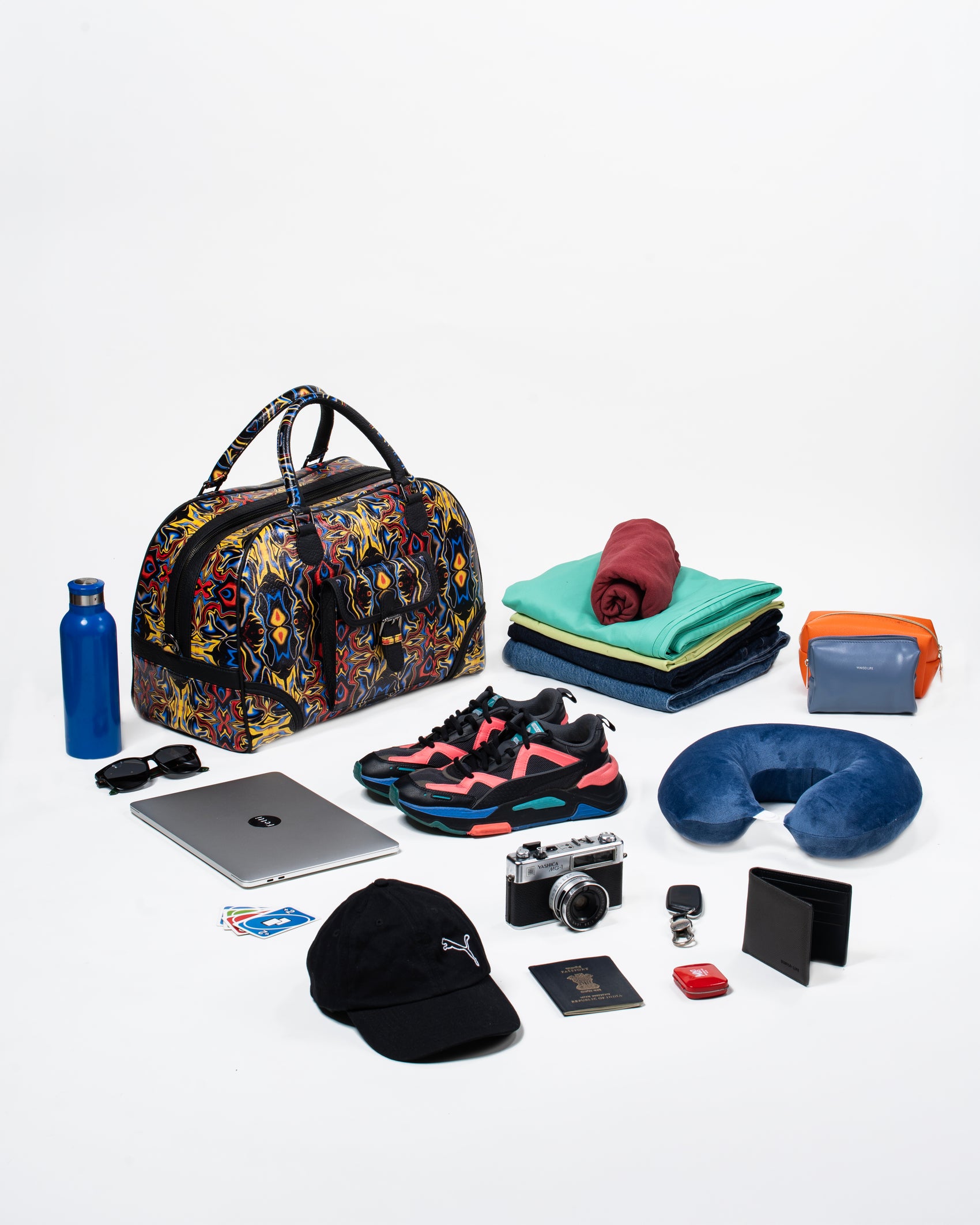 Kosmic Immersion Noir Duffle - Men
