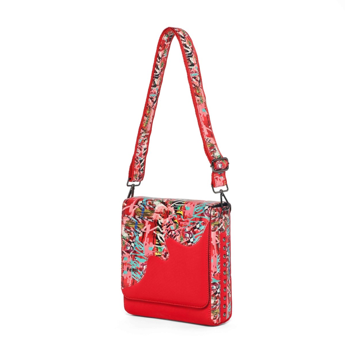 Graffld Street Messenger Bag - Unisex - Fetti