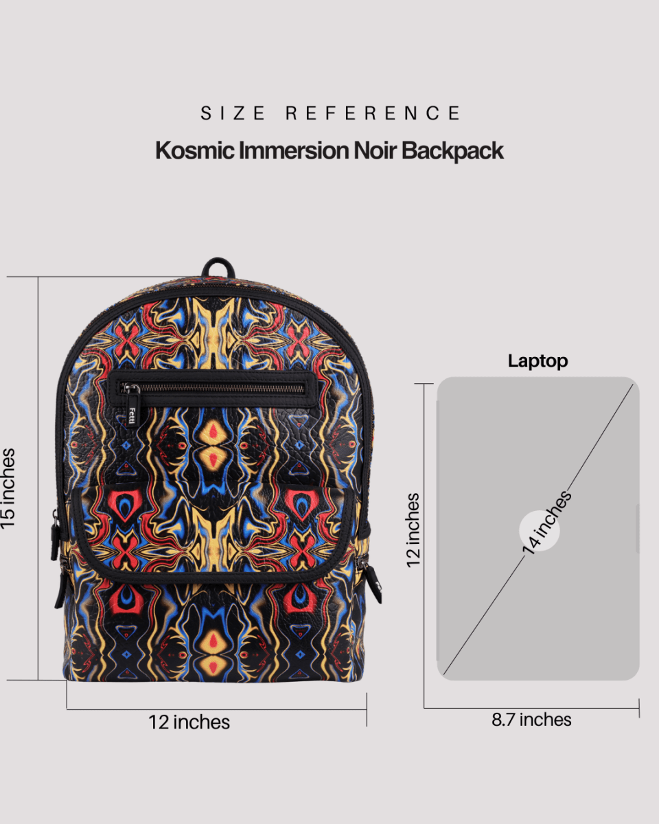Kosmic Immersion Backpack - Noir Women - Fetti