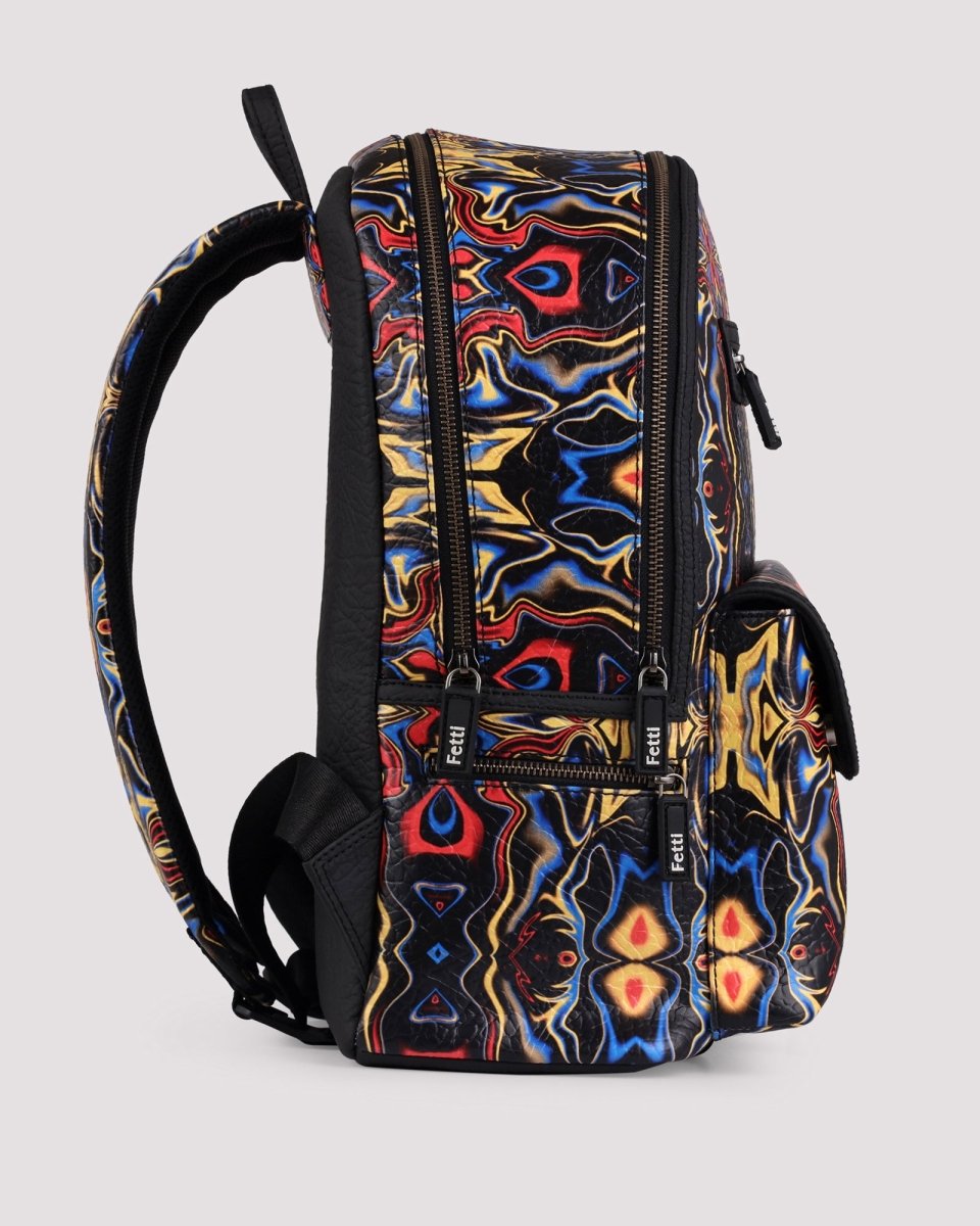 Kosmic Immersion Backpack - Noir Men | Stylish & Functional Gear – Fetti