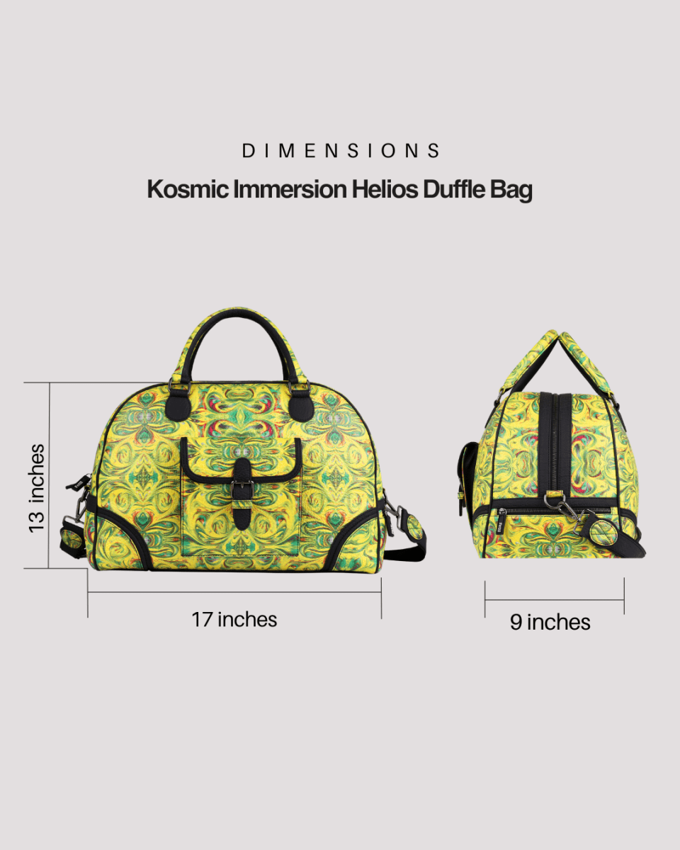 Kosmic Immersion Duffle Bag - Helios Men - Fetti