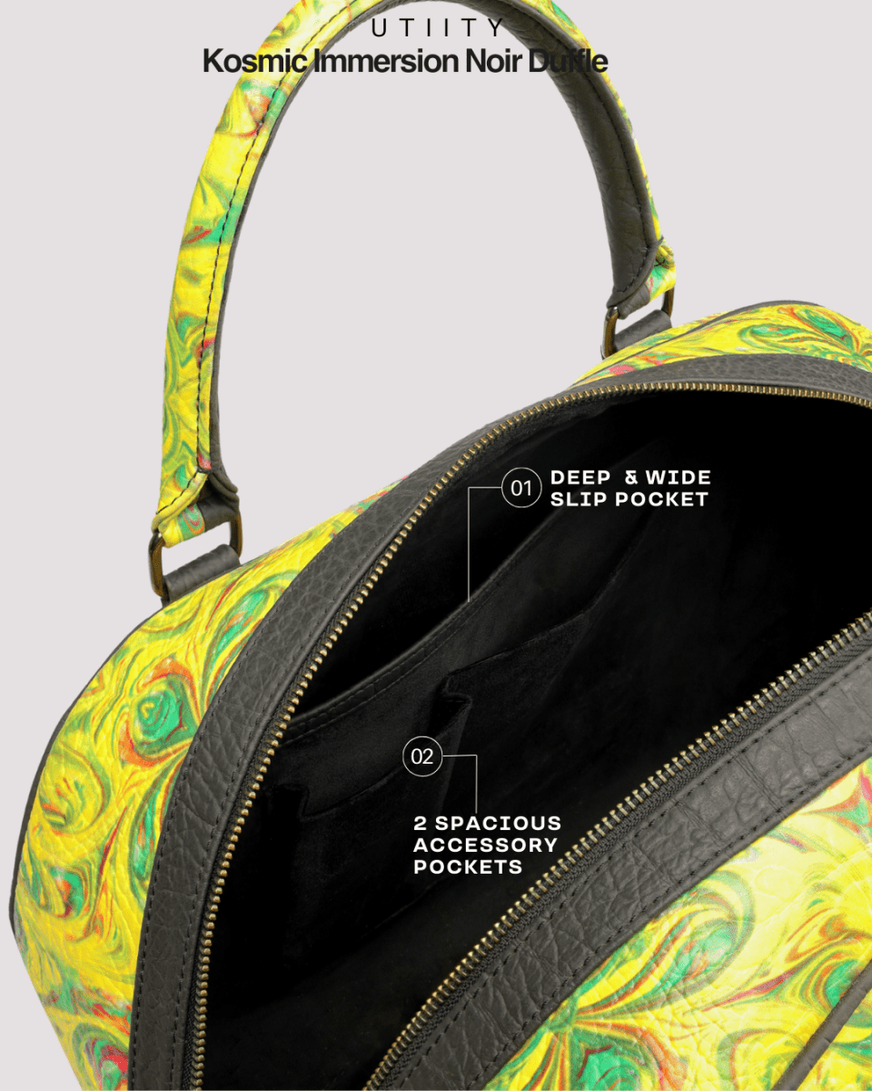 Kosmic Immersion Duffle Bag - Helios Men - Fetti