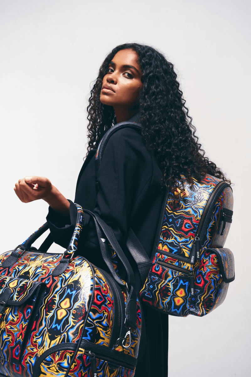 Kosmic Immersion Duffle Bag - Noir Women - Fetti