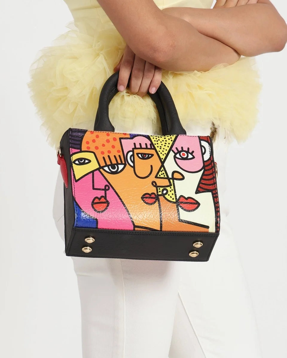 Mini Fetti Faces Tote Bag OG