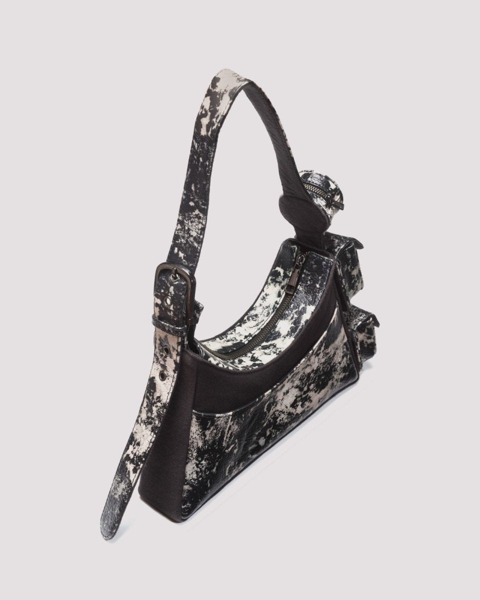 Muddled 3 Pocket Cargo Bag (Small) - Rusted Grain - Fetti