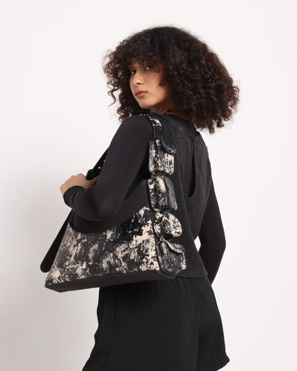 Muddled Cargo Bag - 4 Pocket Rusted Grain - Fetti