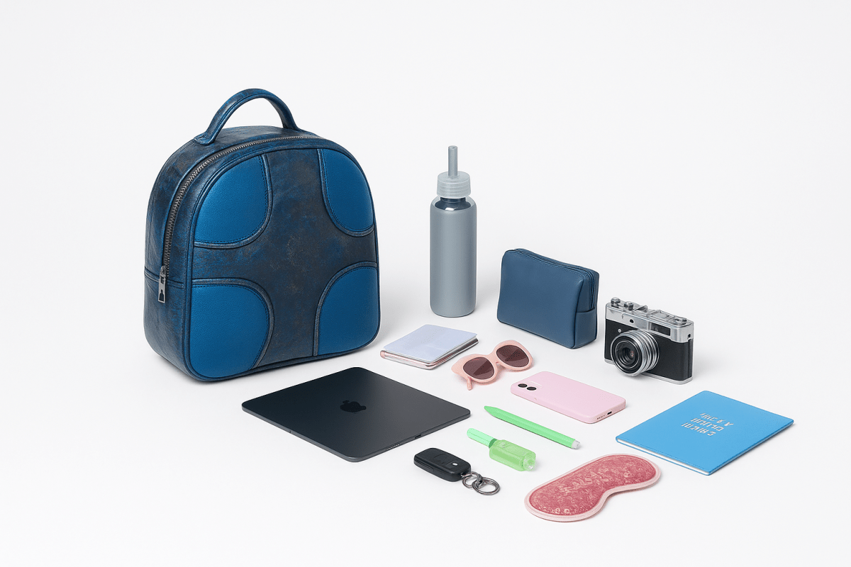 Muddled Knapsack - Cracked Indigo - Fetti