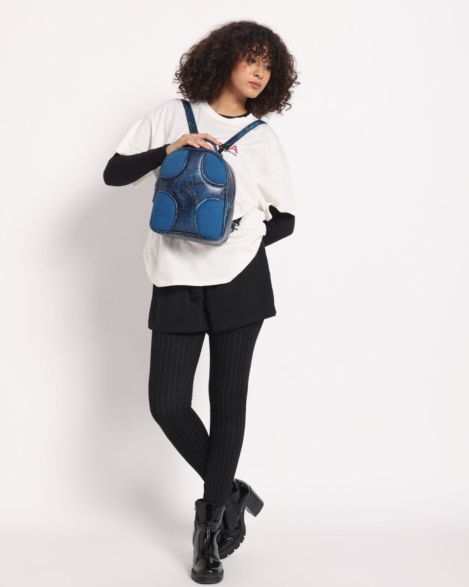 Muddled Knapsack - Cracked Indigo - Fetti