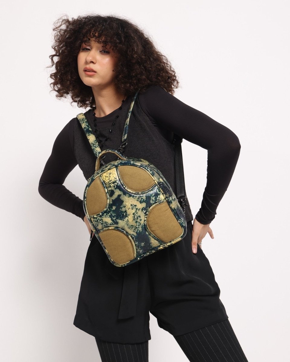 Muddled Knapsack - Oxidized Olive - Fetti