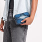 Muddled Unisex Sling Bag - Cracked Indigo - Fetti