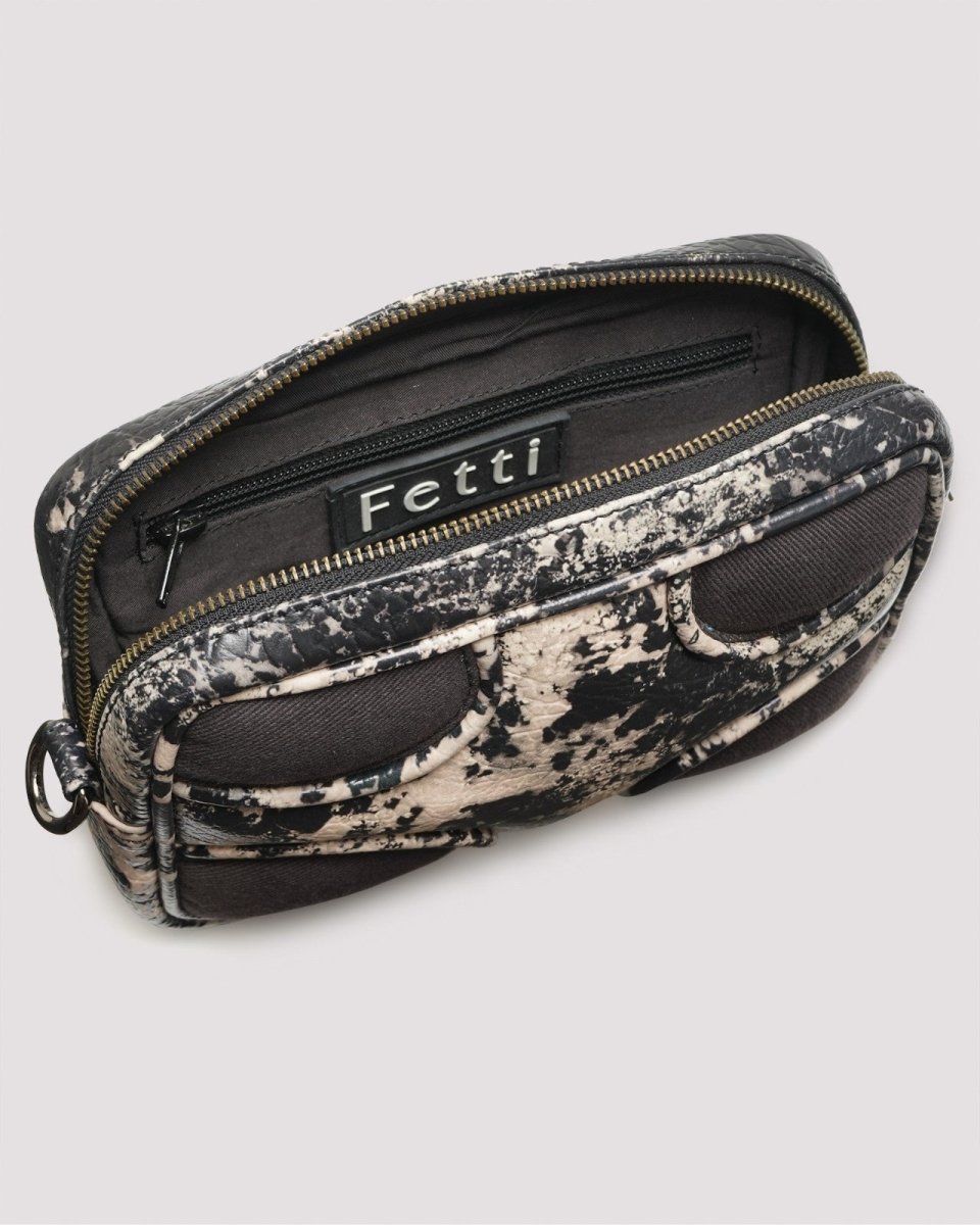 Muddled Unisex Sling Bag - Rusted Grain - Fetti