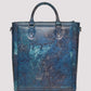Oversized Muddled Shopper Tote - Cracked Indigo - Fetti