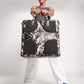 Oversized Muddled Shopper Tote - Rusted Grain