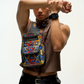 Kosmic Immersion Sling Bag- Noir Men
