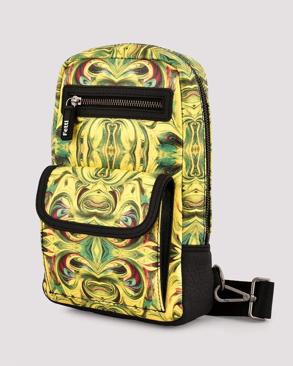 Sling bag for men travel stylish Helios crossbody bag angle view